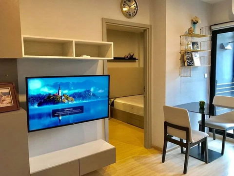 ขาย ไพรเวซี่ ท่าพระอินเตอร์เชนจ์ 25 ตรม. #เครื่องซักผ้า ทีวี 2 เครื่อง บิวท์อินเก็บของเพื่ม#