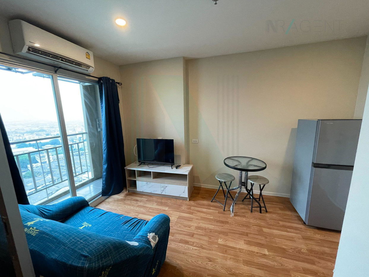 picture 🎊 For Rent Condo LUMPINI VILLE SUKSAWAT - RAMA 2 Building 1, Floor 25,1 bed room, Room size 23 sqm - 2/8