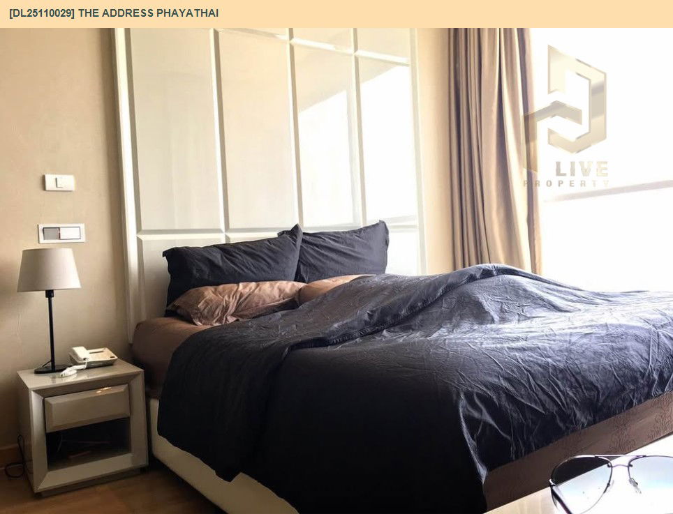 รูป DL25110029 ให้เช่าคอนโด ดิ แอดเดรส พญาไท (The Address Phayathai) ใกล้ BTS พญาไท พร้อมเข้าอยู่ โทรด่วน 0614453194 LineID @162cjixi - รูปที่ 2/8