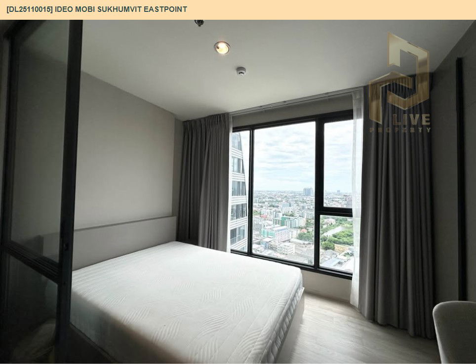 picture DL25110015 Condo for rent, IDEO Mobi Sukhumvit Eastpoint near BTS Bang Na, ready to move in, call urgently 0638692663 LineID @897iyzll - 2/14