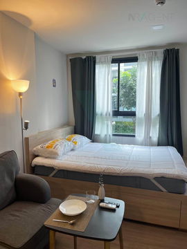 🚩 For Rent Condo THE MUVE BANGNA Building A, Floor 2,Studio, Room size 25.00 sqm