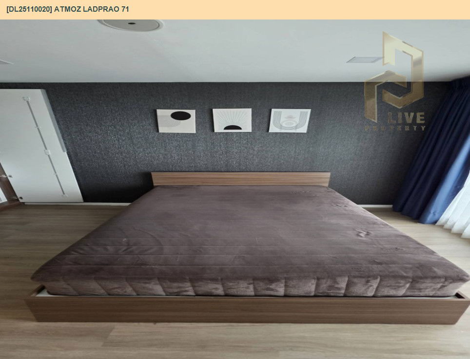 picture DL25110020 Condo for rent, Atmoz Ladprao 71 near BTS สายสีเหลือง ลาดพร้าว-สำโรง, ready to move in, call urgently 0638692663 LineID @534wlwof - 2/10