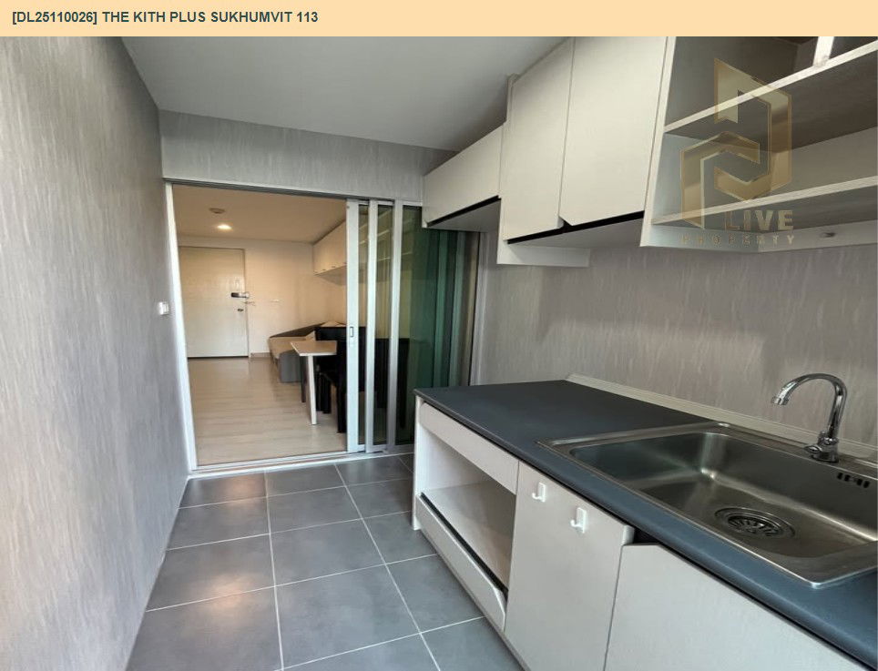 picture DL25110026 Condo for sale, The Kith Plus Sukhumvit 113 near BTS Samrong, ready to move in, call urgently 0638692663 LineID @897iyzll - 14/16