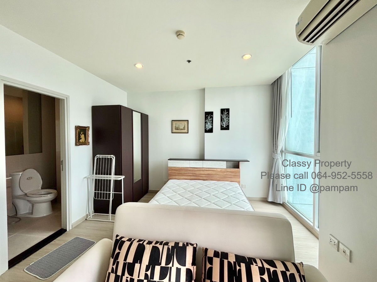 picture Condo for sale : Noble Revolve Ratchada1  1 Bedroom (No wall separated)Fully furnished +Digital door lock near MRT Cultural Centre 3.5 MB🔥🔥🔥 - 3/14