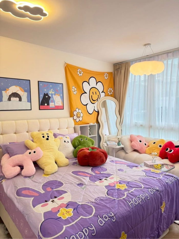 รูป ให้เช่าคอนโด การ์เด้น อโศก พระราม9  (สถานีพระราม 9)  Condo for rent in Garden Asok Rama 9 (Phra Ram 9 Station) (SA-01)  - รูปที่ 1/10