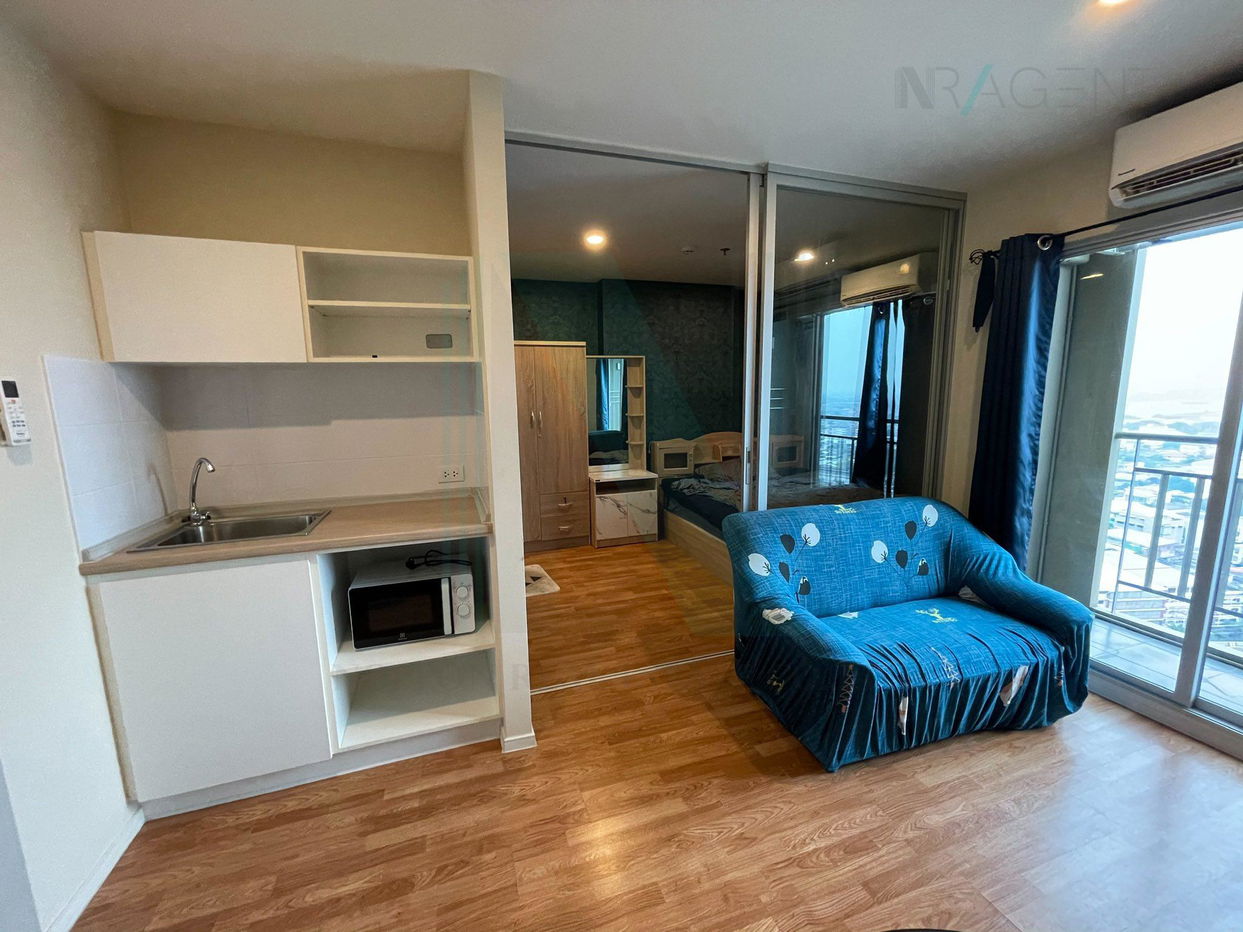 picture ð For Rent Condo LUMPINI VILLE SUKSAWAT - RAMA 2 Building 1, Floor 25,1 bed room, Room size 23 sqm - 3/8