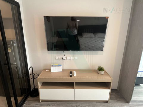 🎉 For Rent Condo IDEO RAMKHAMHAENG LAM SALI STATION Building , Floor 9,Studio, Room size 24 sqm