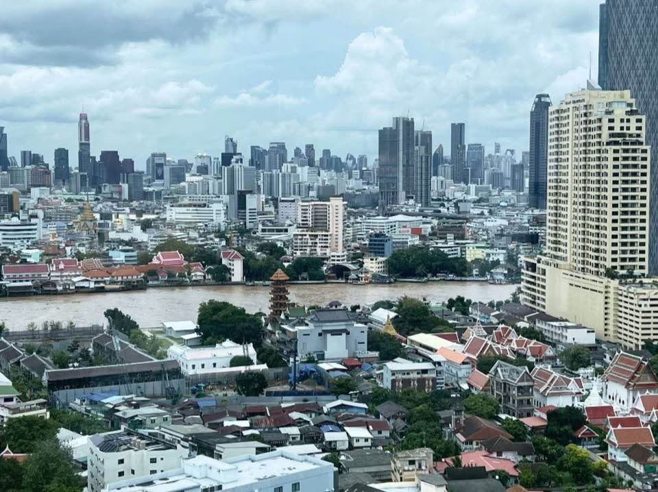 picture TA8378📲LineID @556ryccg🎆𝑳𝒐𝒇𝒕 1 Bedroom 43 sqm Floor 20 Fully furnished FLO by Sansiri, Somdet Chao Phraya Road near BTS Khlong San, ICONSIAM - 7/13