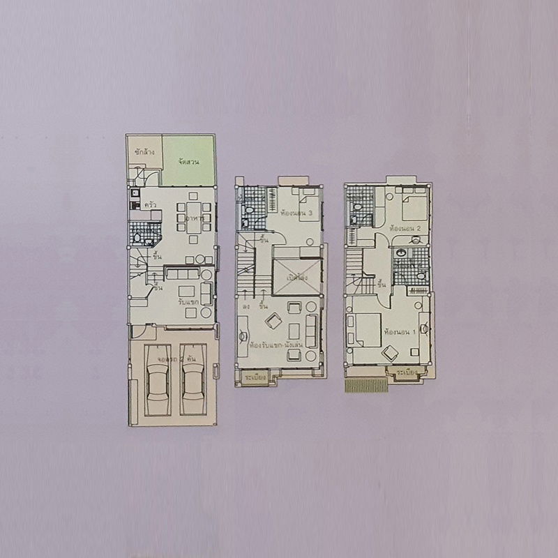 picture 3-storey townhouse for sale, Baan Klang Muang, Lad Prao 71, Soi Nakniwas 4 - 5/8