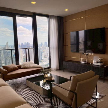 ✨Flash Deal ✨One9Five Asoke - Rama 9 ( 3Bed 3Bath 108.02SQM.) แต่งครบพร้อมอยู่ !! เพียง 160,000 บาทต่อเดือน Tel.0981315848 @propmatch