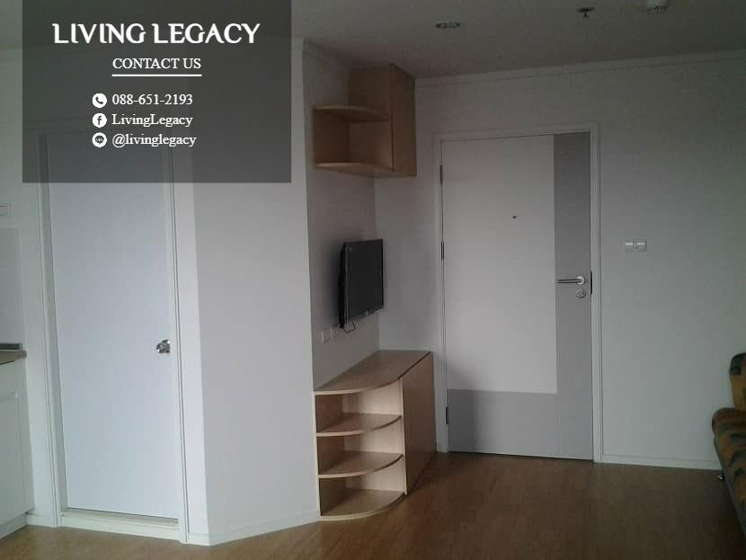 picture 🏠 SVC31Z Condo For Rent Lumpini Place Srinakarin - Huamark Station 26 Sq.M. Floor 16 Building A 1 Bed 1 Bath  ✨ Move-in Ready! Beautiful  - 8/11