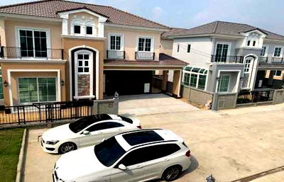 บ้านเดี่ยวให้เช่า : ให้ เช่า บ้านเดี่ยว Grandio Ramintra - Wongwaen 150 ตรม 51 ตรว