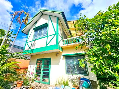 Houses for rent Zeer Rangsit : BigC SaiMai 1.6 km. BTS kuKhot 1.3 km. 2-storey detached house for rent spacious 68 sq.wa. 278 sq.m.