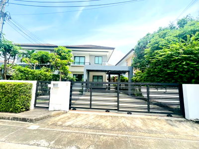 Houses for rent Samut Prakarn : For Rent: Beautiful Ready-to-Move-In Detached House at Areeya Como Bangna Km.8