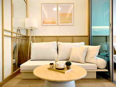 Condos for sale : A space Me mega bangna  japanese style renovated room 