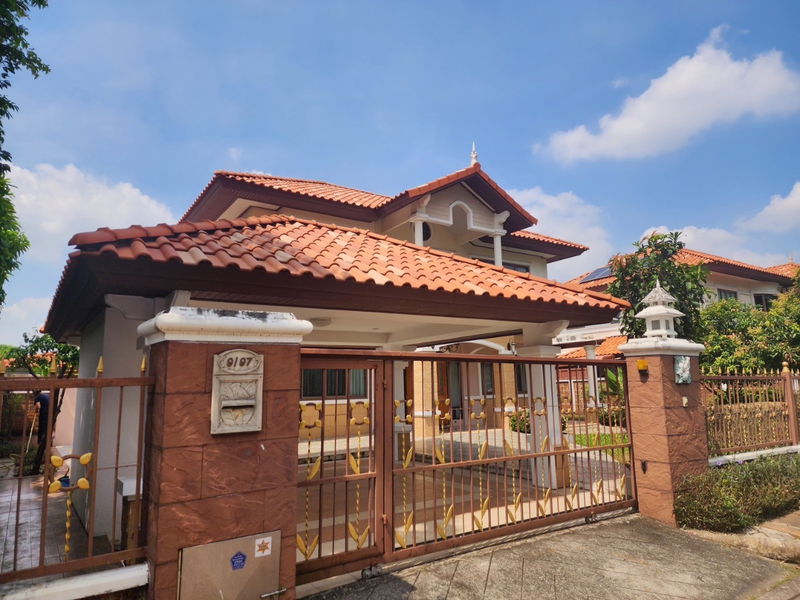 บ้านเดี่ยวให้เช่า : #b4769 2/11/68 ให้เช่าบ้านเดี่ยว ศุภาลัย สุวรรณภูมิ📲📢สอบถาม ld line @condoboy