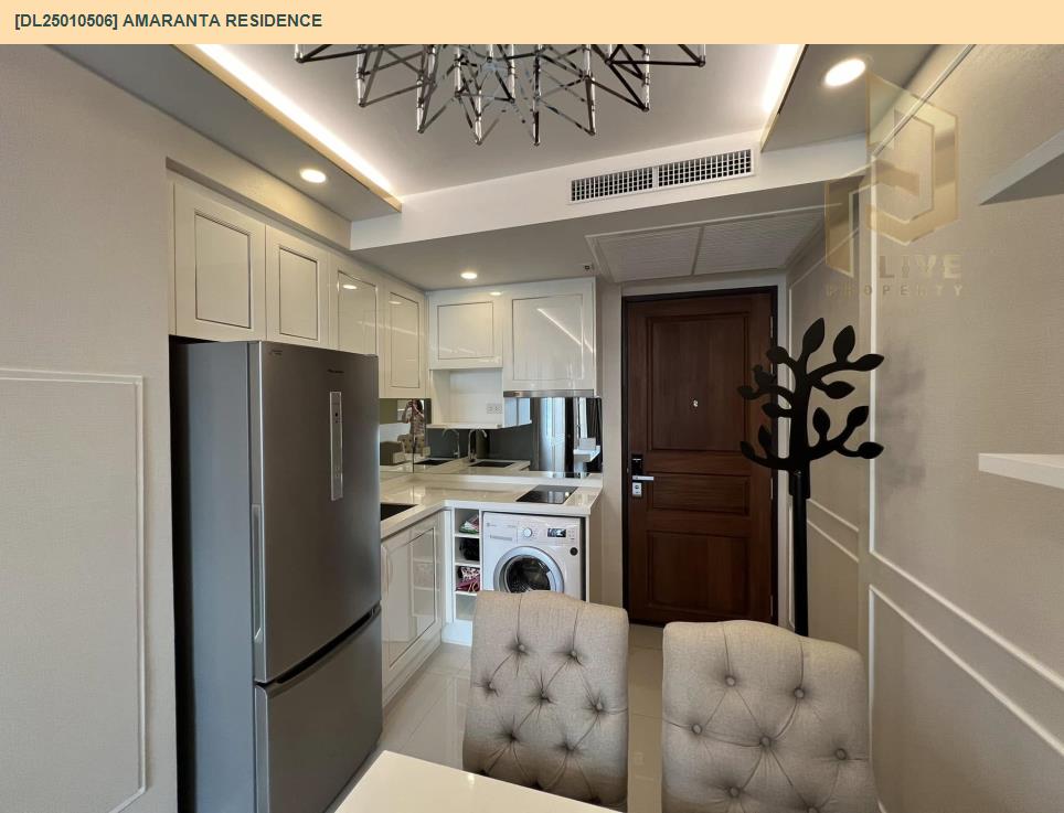 picture DL25010506 Condo for rent, Amaranta Residence near MRT ห้วยขวาง, ready to move in, call urgently 0638692663 LineID @534wlwof - 5/7