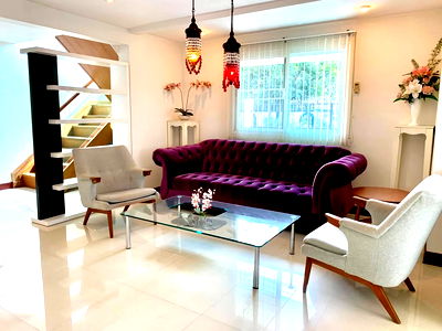 เช่าบ้านเดี่ยว เขตลาดพร้าว : บ้านเดี่ยว ให้เช่า เสนานิคม 1 6ห้องนอน จอดรถในบ้านได้ 4-5 คัน