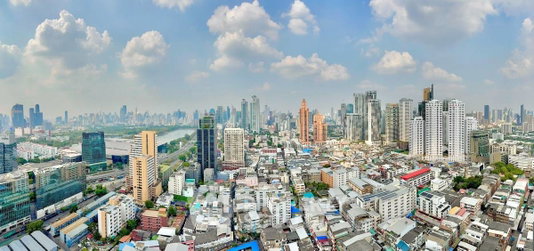 รูปภาพ 2-BR 68 Sqm, 34th-Floor Condo In LIFE Rama 4–Asoke, 400m To MRT Queen Sirikit (ID 2052623)