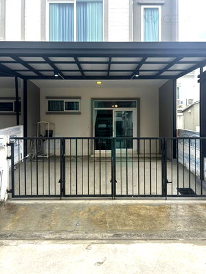 Townhouses for sale Samut Prakarn : 📌 For Sell Town house Q DISTRICT GUSTO KINGKAEW-SUVARNABHUMI 2-story 3 bedroom 2 bathroom
