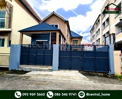 บ้านเดี่ยว รามอินทรา 117 : บ้านเดี่ยว 94 ตร.วา ซอยรามอินทรา 117 ใกล้รถไฟฟ้าสายสีชมพู สถานีบางชัน 