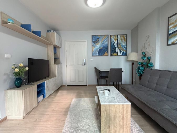 ให้เช่า ดีคอนโด หาดใหญ่ ชั้น 3 ตึก A มีเครื่องซักผ้า