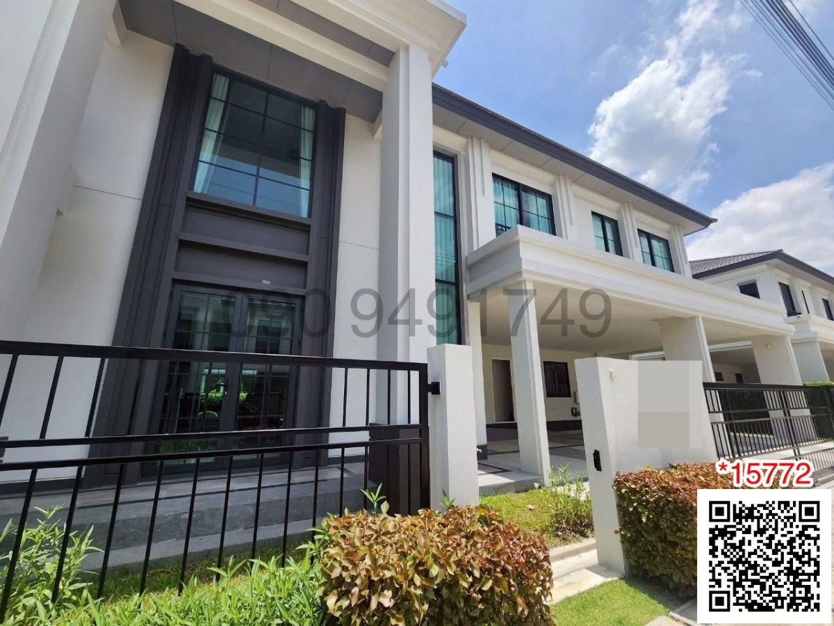 รูป เช่า บ้านเดี่ยว ขนาด 5 ห้องนอน เศรษฐสิริ บางนา-สุวรรณภูมิ ใกล้สนามบินสุวรรณภูมิเพียง 5 นาที - รูปที่ 1/12