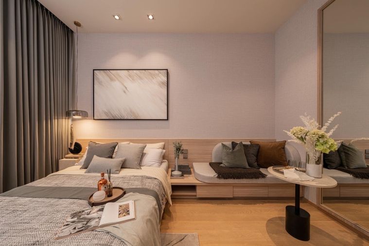 P-114322 คอนโดหรูใจกลางชิดลม! 35,000 บาท | 1 ห้องนอนวิวสวน  | Line Id: @easycondoplus | 099-229-6397