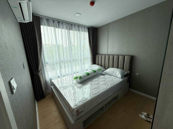 P1159 Condo for rent Atmoz Kanaal Rangsit, good location near the university. Rangsit and the red line are ready to move in.