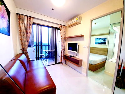 Condos for rent BTS Udom Suk : 🔔For rent🔔 Newly renovated room with bathtub on 21st floor, unblocked view at Ideo Mix Sukhumvit 103