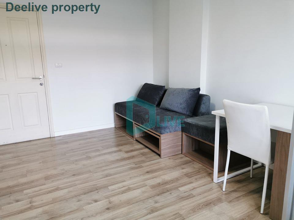 รูป DL000974 ให้เช่าคอนโด ดีคอนโด อ่อนนุช - พระราม 9 (dcondo Onnut - Rama 9) ใกล้ ARL บ้านทับช้าง พร้อมเข้าอยู่ โทรด่วน 0653619502 LineID @534wlwof - รูปที่ 1/8