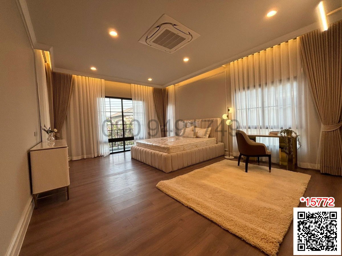 รูป เช่า บ้านเดี่ยว ขนาด 5 ห้องนอน เศรษฐสิริ บางนา-สุวรรณภูมิ ใกล้สนามบินสุวรรณภูมิเพียง 5 นาที - รูปที่ 11/12