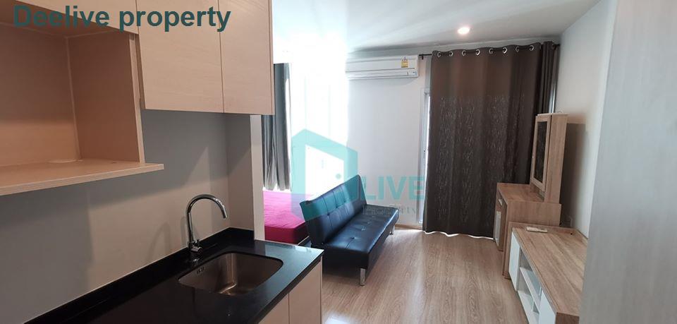 รูป DL013245 ให้เช่าคอนโด โนเบิล รีวอลฟ์ รัชดา 2 (Noble Revolve Ratchada 2) ใกล้ MRT ศูนย์วัฒนธรรม พร้อมเข้าอยู่ โทรด่วน 0800343450 LineID @655ebbvc - รูปที่ 2/8