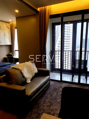 คอนโดให้เช่า : 1 Bed 1 Bath Good Location MRT Sukhumvit 20 m. and BTS Asok 230 m. / For Rent and For Sale-Ashton Asoke