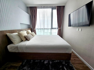 Condos for rent Si Racha Post Center : Penthouse condo !! Knights Bridge the ocean sriracha , 3 bedroom ,3 bathroom 100 Sqm. and beautiful price 50,000 bath 