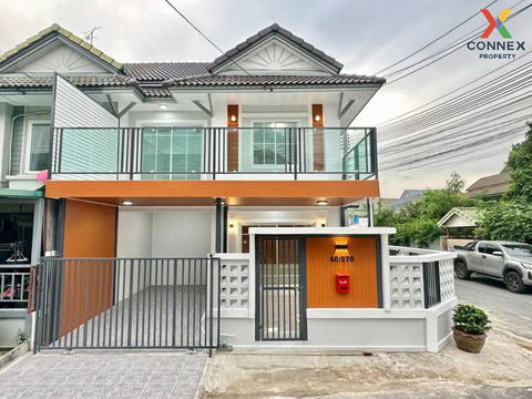 For Sale Townhouse/Townhome  , Baan Pruksa 14 A Bangbuathong , corner unit , wide frontage , newly renovated , Bang Khu Rat , Bang Bua Thong , Nonthaburi , CX-133678 ✅ Live chat with us ADD LINE @connexproperty ✅ 