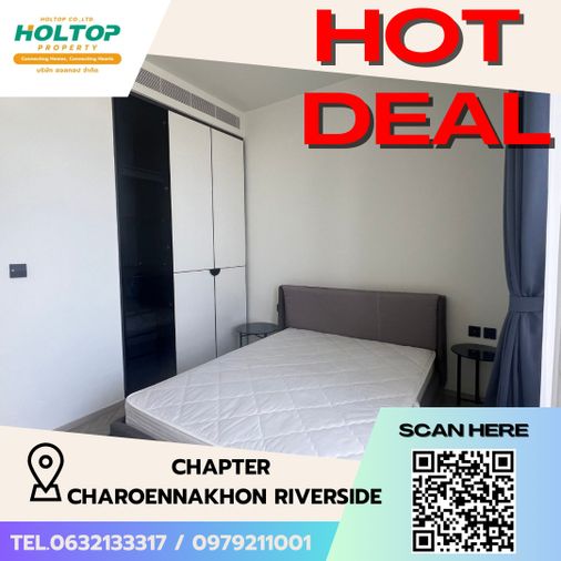 #S4875 ให้เช่า Chapter Charoennakhon Riverside