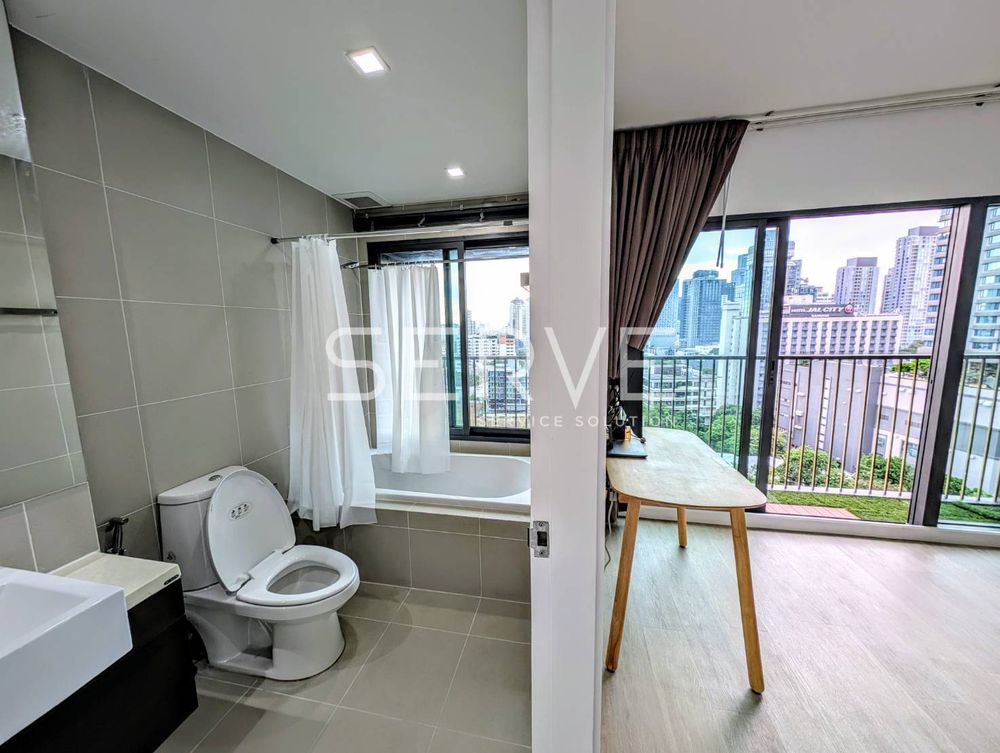 รูป Cozy & Homey Style Corner 1 Bed 1 Bath with Bathtub for Rent & Sale-Noble Remix - รูปที่ 26/26
