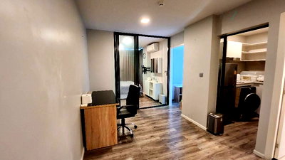 คอนโด ปากเกร็ด นนทบุรี : ขายคอนโด แอทโมซ แจ้งวัฒนะ อาคาร B ชั้น 7 2 ห้องนอน ขนาด 34.53 ตรม ใกล้ Tesco Lotus แจ้งวัฒนะ