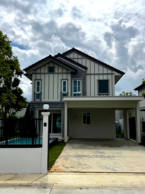 Houses for rent : Single house for rent Villaggio 3 Srinakarin-Bangna with swimming pool ( SPSEVE1393 )