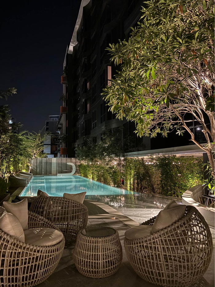 picture BTS Punnawithi 650 m. Price  14,000 Baht Condo Blue Sukhumvit 89 ( Rental ) - 8/11