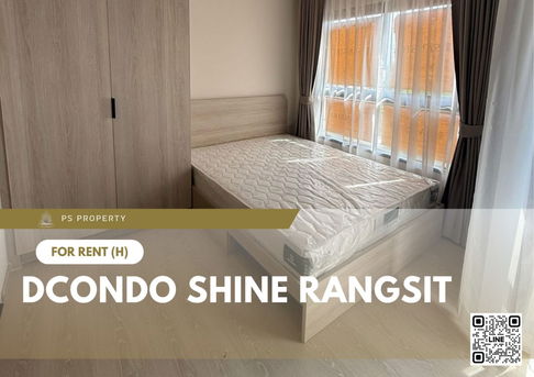 For rent 📍 dcondo Shine Rangsit 📍 Fully furnished and equipped, near Thammasat University