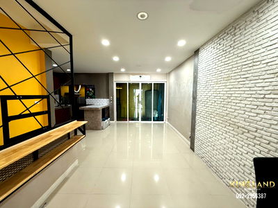 เช่าทาวน์โฮม ถนนหทัยราษฎร์ : #ให้เช่าและปล่อยขาย ทาวน์โฮมออฟฟิศ 2 ชั้น ทำเลรามอินทรา – หมู่บ้าน I-Design วงแหวน-รามอินทรา