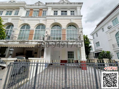 เช่าทาวน์โฮม เขตบึงกุ่ม : เช่า ทาวน์โฮม 3 ชั้น หมู่บ้าน พลัส ซิตี้พาร์ค เอกมัย - รามอินทรา พร้อมเข้าอยู่