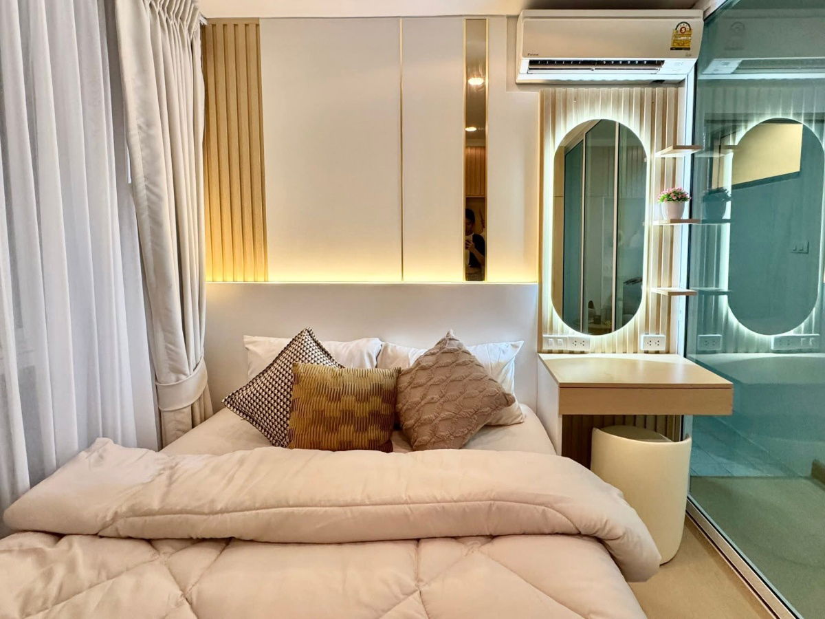 รูป 🍃OwSnow011125🍃 📣 ขายห้องสวยพึ่งรีโนเวทสดๆร้อนๆ พร้อมเข้าอยู่🏠 ✨ Double U Condo Ladphrao-Wanghin วิวดี ทำเลทอง  - รูปที่ 2/11