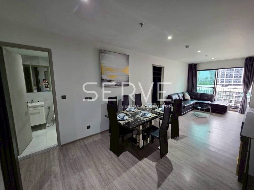 picture 2 Beds with Bathtub Nice Decorate Good Location Close to BTS Ekkamai 350 m. / For Rent-RHYTHM Ekkamai - 2/16