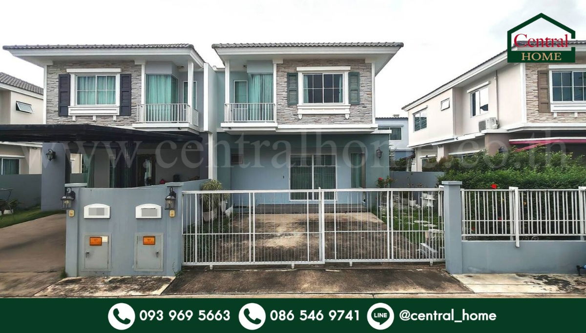 รูป บ้านแฝด วิลลาจจิโอ เพชรเกษม - สาย 4 เฟอร์นิเจอร์ครบ พร้อมอยู่ - รูปที่ 1/20