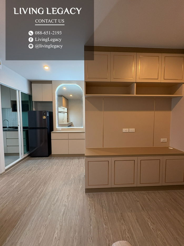 รูป T4ZXVF ให้เช่าคอนโด Regent Home Bangna 28 ตร.ม. ชั้น 18 ตึก B line id : @livinglegacy - รูปที่ 6/8