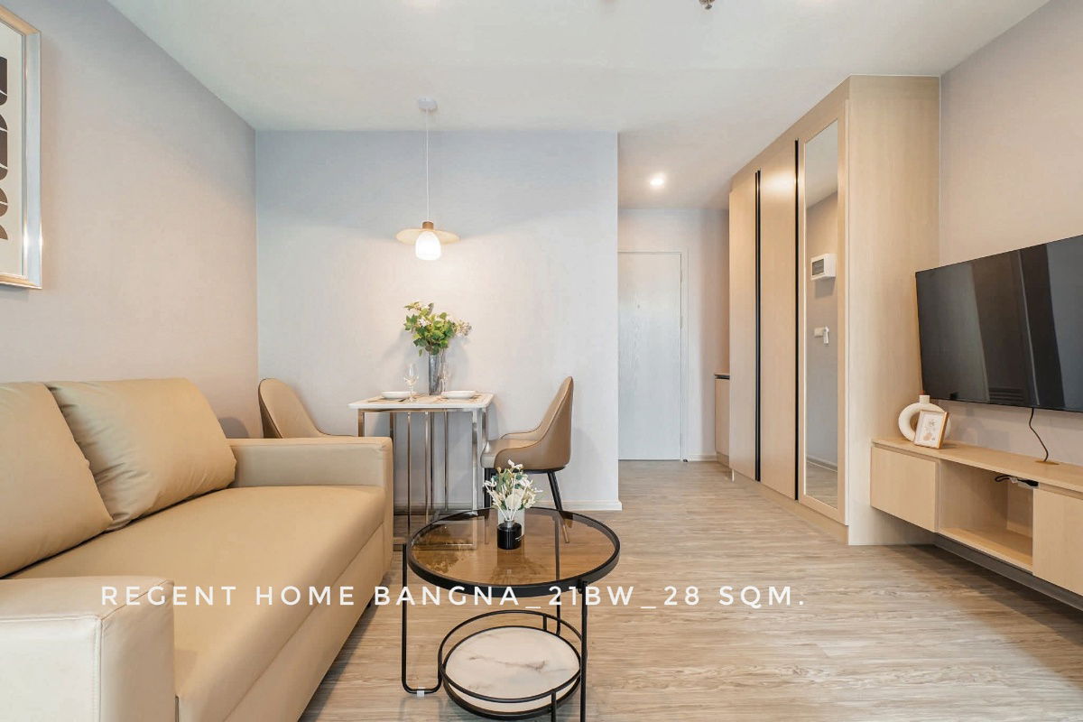 รูป 🎉คอนโดให้เช่า รีเจ้นท์โฮม บางนา ใกล้บีทีเอส บางนา สี่แยกบางนา ตึก บี วิวแม่น้ำ - รูปที่ 8/11