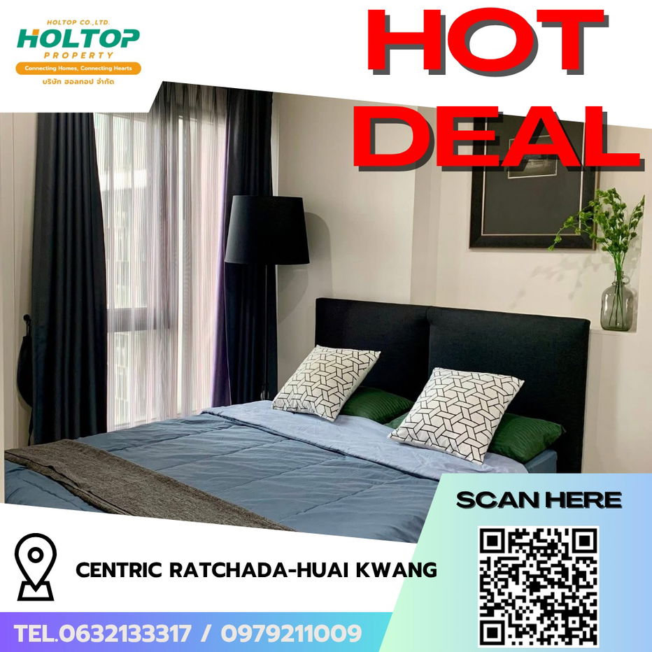 picture #R7360 🎉 031168 Condo for rent Centric Ratchada-Huai Kwang - 1/9